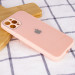 Фото Уценка TPU+Glass чехол GLOSSY Logo Full camera (opp) для Apple iPhone 12 Pro (6.1") (Царапина / Персиковый) на vchehle.ua