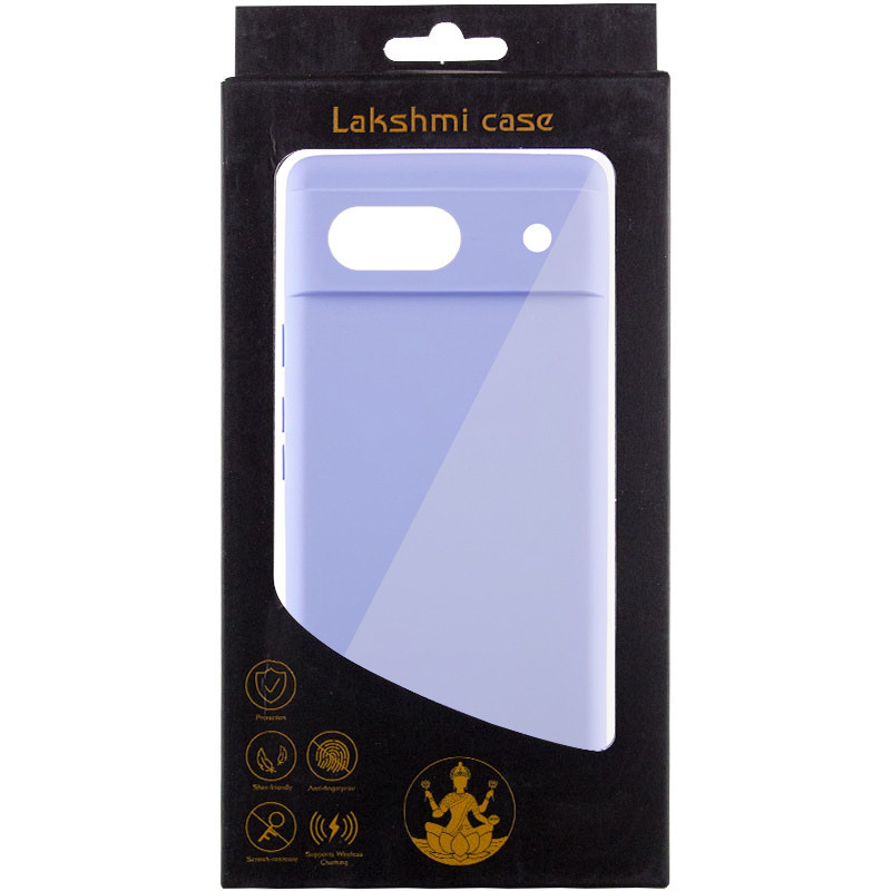 Чехол Silicone Cover Lakshmi Full Camera (AAA) для Google Pixel 7a (Сиреневый / Dasheen) в магазине vchehle.ua