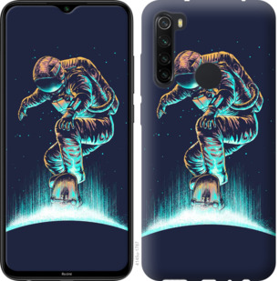 

Чохол Космонавт на скейтборді на Xiaomi Redmi Note 8 780213