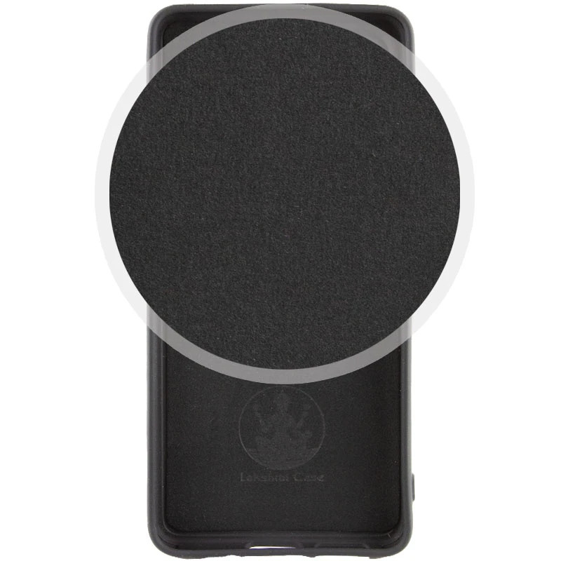 Фото Чохол Silicone Cover Lakshmi Full Camera (AA) на Motorola Moto G05 / E15 4G (Чорний / Black) на vchehle.ua