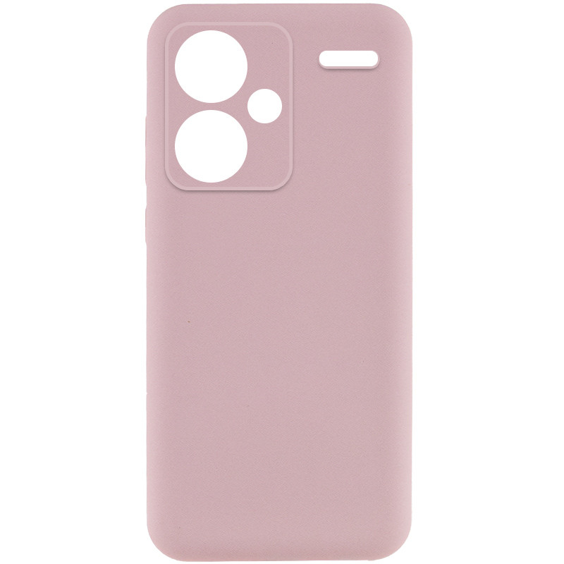 Чехол Silicone Cover Lakshmi Full Camera (AAA) для Xiaomi Redmi Note 13 Pro+ (Розовый / Pink Sand)