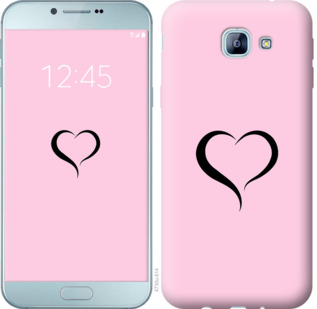 

Чехол Сердце 1 для Samsung Galaxy A8 (2016) A810 899321