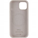 Фото Чохол Silicone Case Full Protective (AA) with Magnetic Safe на Apple iPhone 12 Pro Max (6.7") (Сірий / Light Grey) в маназині vchehle.ua