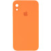 Чехол Silicone Case Square Full Camera Protective (AA) для Apple iPhone XR (6.1") (Оранжевый / Papaya)