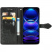 Фото Кожаный чехол-книжка Art Case с визитницей для Xiaomi Redmi 14C / Poco C75 (Черный) в магазине vchehle.ua