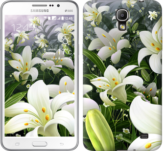 

Чехол Белые лилии для Samsung Galaxy Mega 2 Duos G750 245663