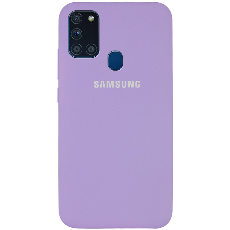 

Чохол Silicone Cover Full Protective (AA) на Samsung Galaxy A21s (Бузковий / Dasheen) 909721