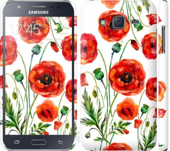 

Чехол Нарисованные маки для Samsung Galaxy J5 (2015) J500H 743845
