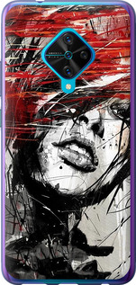 

Чохол Обличчя дівчини на Vivo V17 1592846