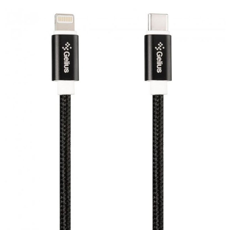 

Дата кабель Gelius Pro Future GP-UTL02 Type-C to Lightning (1m) (Чорний) 1224633
