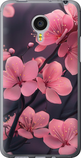 Чехол Пурпурная сакура для Meizu MX4 PRO