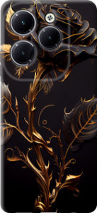 Чехол Роза 3 для Infinix Hot 40 Pro