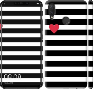 

Чохол Чорно-білі смуги для Huawei P Smart+ (nova 3i) 752053