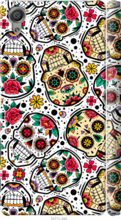 

Чехол Черепа для Sony Xperia X F5122 1440921