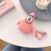 Фото Силиконовый футляр SpongeBob series для наушников AirPods + кольцо (patrick) в магазине vchehle.ua