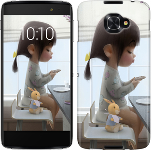

Чохол Мила дівчинка з зайчиком на Alcatel idol 4s 658139
