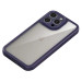 Фото TPU чохол Transparent + Colour 1,5mm на Apple iPhone 12 Pro Max (6.7") (Purple) в маназині vchehle.ua