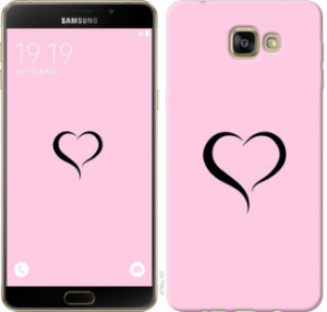 Чохол Серце 1 на Samsung Galaxy A9 A9000