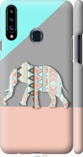 

Чохол Візерунчастий слон на Samsung Galaxy A20s A207F 792252