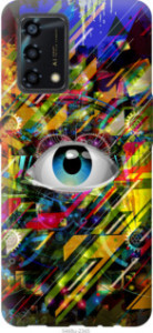 Чехол Абстрактный глаз для Oppo A95