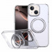 Чехол TPU+PC Empire with Magnetic Safe and Ring для Apple iPhone 13 / 14 (6.1") (Clear)