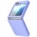 Фото Чохол Foldables Silicone Cover Lakshmi (AAA) на Samsung Galaxy Z Flip6 (Бузковий / Dasheen) на vchehle.ua