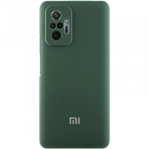 Чохол Silicone Cover Lakshmi Full Camera (AAA) with Logo для Xiaomi Redmi Note 10 Pro Max