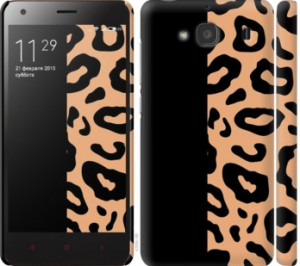 Чехол Пятна леопарда для Xiaomi Redmi 2