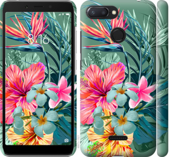 

Чохол Тропічні квіти v1 на Xiaomi Redmi 6 845144