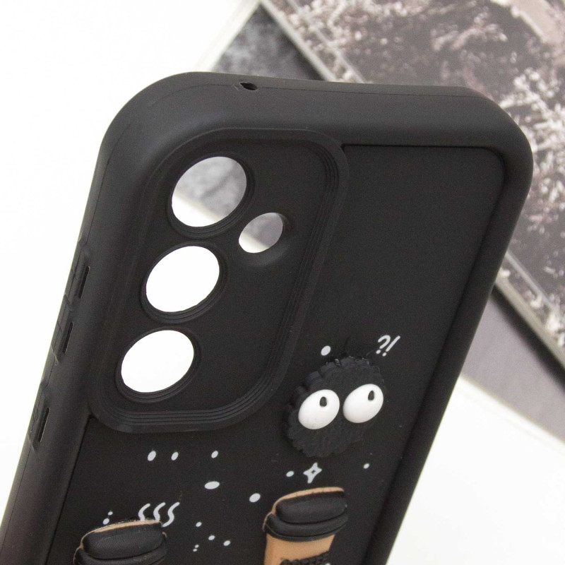 Купити Чохол TPU Toys Case на Samsung Galaxy A35 (Black / Always Happy) на vchehle.ua