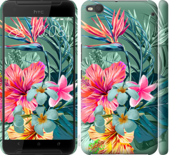 

Чохол Тропічні квіти v1 на HTC One X9 844925