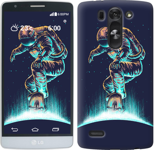 

Чехол Космонавт на скейтборде для LG G3s D724 591361