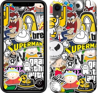 

Чехол Popular logos для iPhone XR 667530