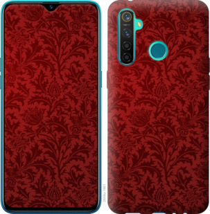 

Чехол Чехол цвета бордо для Realme 5 Pro 919982