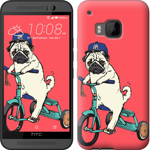 

Чохол Мопс на велосипеді на HTC U Ultra 671012