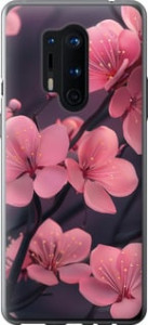 Чехол Пурпурная сакура для OnePlus 8 Pro