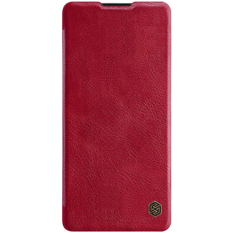 

Шкіряний чохол (книжка) Nillkin Qin Series на Samsung Galaxy S10 Lite (Червоний) 877015