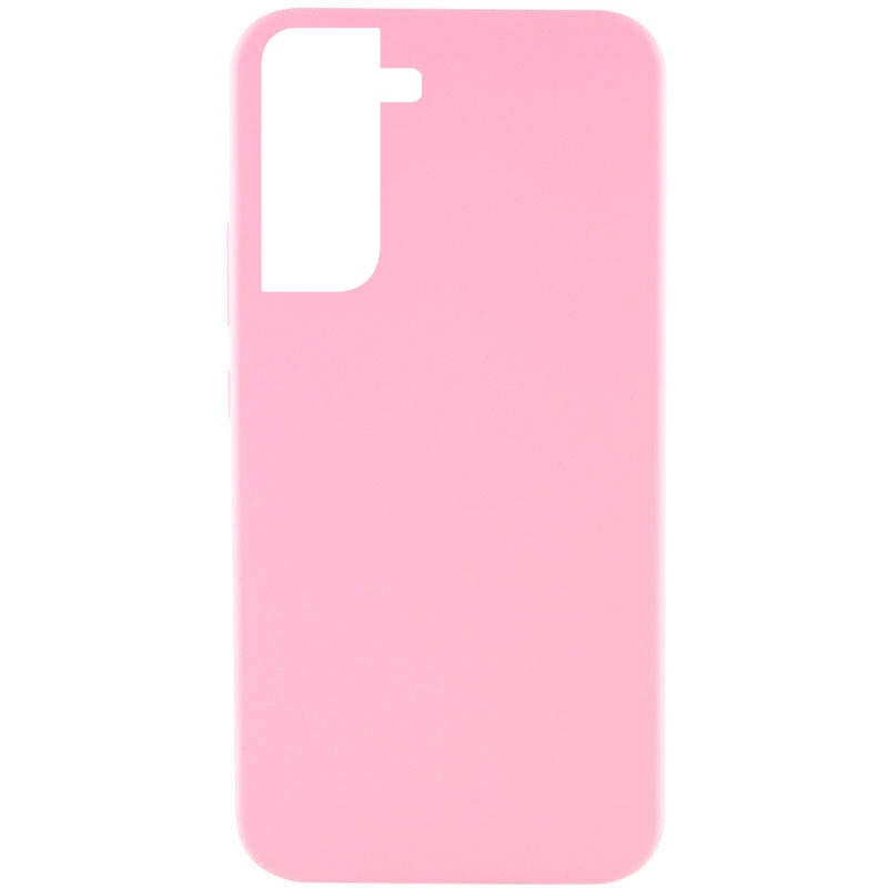 Чохол Silicone Cover Lakshmi (AAA) на Samsung Galaxy S21 FE (Рожевий / Light pink)
