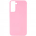 Чохол Silicone Cover Lakshmi (AAA) на Samsung Galaxy S21 FE (Рожевий / Light pink)