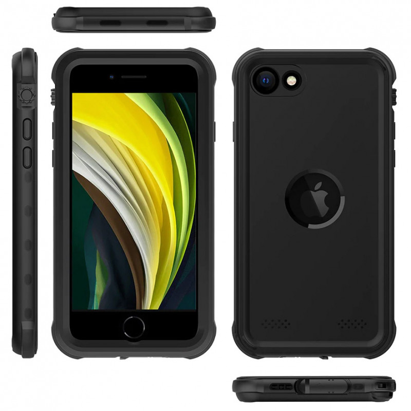 Фото Водонепроницаемый чехол Shellbox black для Apple iPhone SE (2020) (Черный) в магазине vchehle.ua