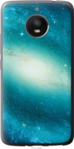 Чохол Блакитна галактика на Motorola Moto E4 Plus