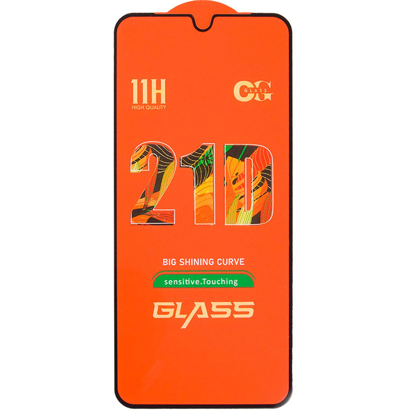 Фото Захисне скло 2.5D CP + (full glue) на Samsung Galaxy A26 5G (Чорний) на vchehle.ua