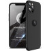 Пластикова накладка GKK LikGus 360 градусів (opp) з лого на Apple iPhone 12 Pro Max (6.7") (Чорний)