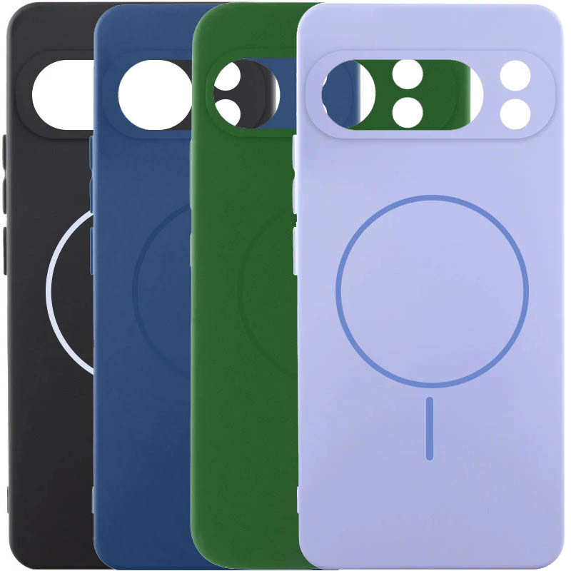 Чохол Silicone Cover Lakshmi Full Camera (AA) with MagFit на Google Pixel 9 Pro XL
