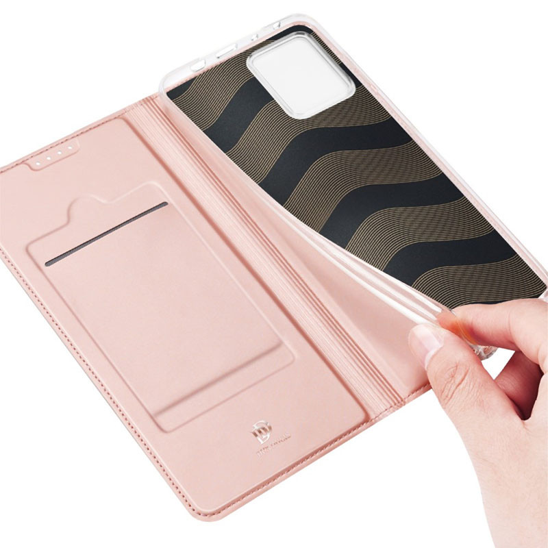 

Чохол-книжка Dux Ducis з кишенею для Xiaomi Redmi Note 12 5G (Rose Gold) 1557115