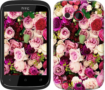 

Чехол Розы и пионы для HTC Desire C A320e 651982
