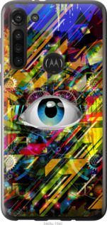 

Чехол Абстрактный глаз для Motorola G8 Power 1443757
