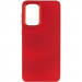 TPU чехол Bonbon Metal Style для Samsung Galaxy A55 (Красный / Red)