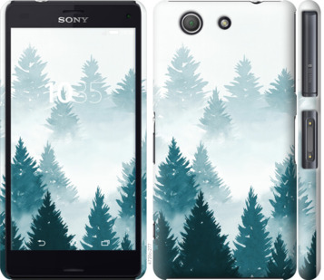 

Чехол Акварельные Елки для Sony Xperia Z3 Compact D5803 862616