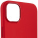 Фото Уценка Чехол Silicone case (AAA) full with Magsafe для Apple iPhone 14 Pro Max (6.7") (Дефект упаковки / Красный / Red) в магазине vchehle.ua